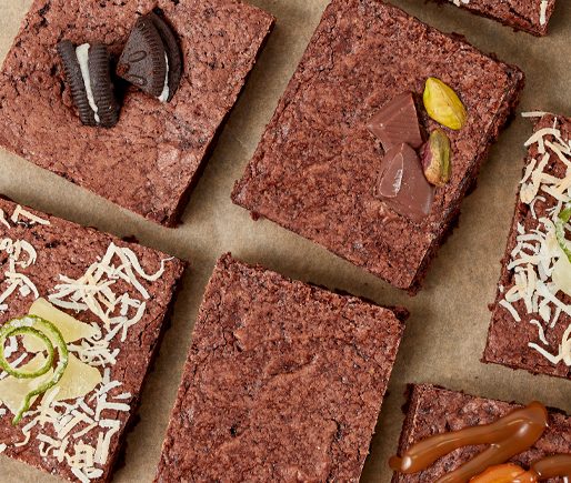 Fudge Brownies with Plant-Based Ingredients