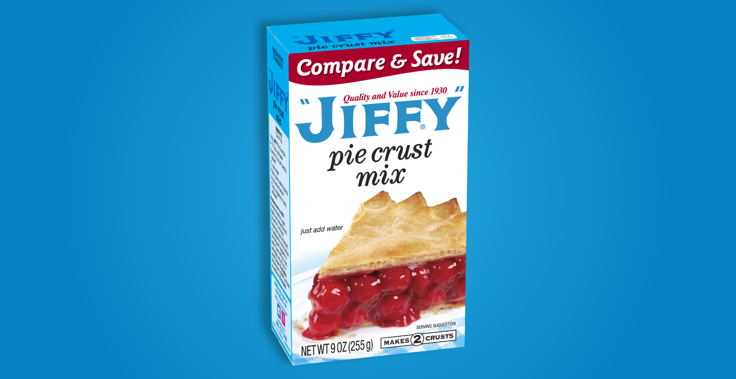 Strawberry Pie | "JIFFY" Mix