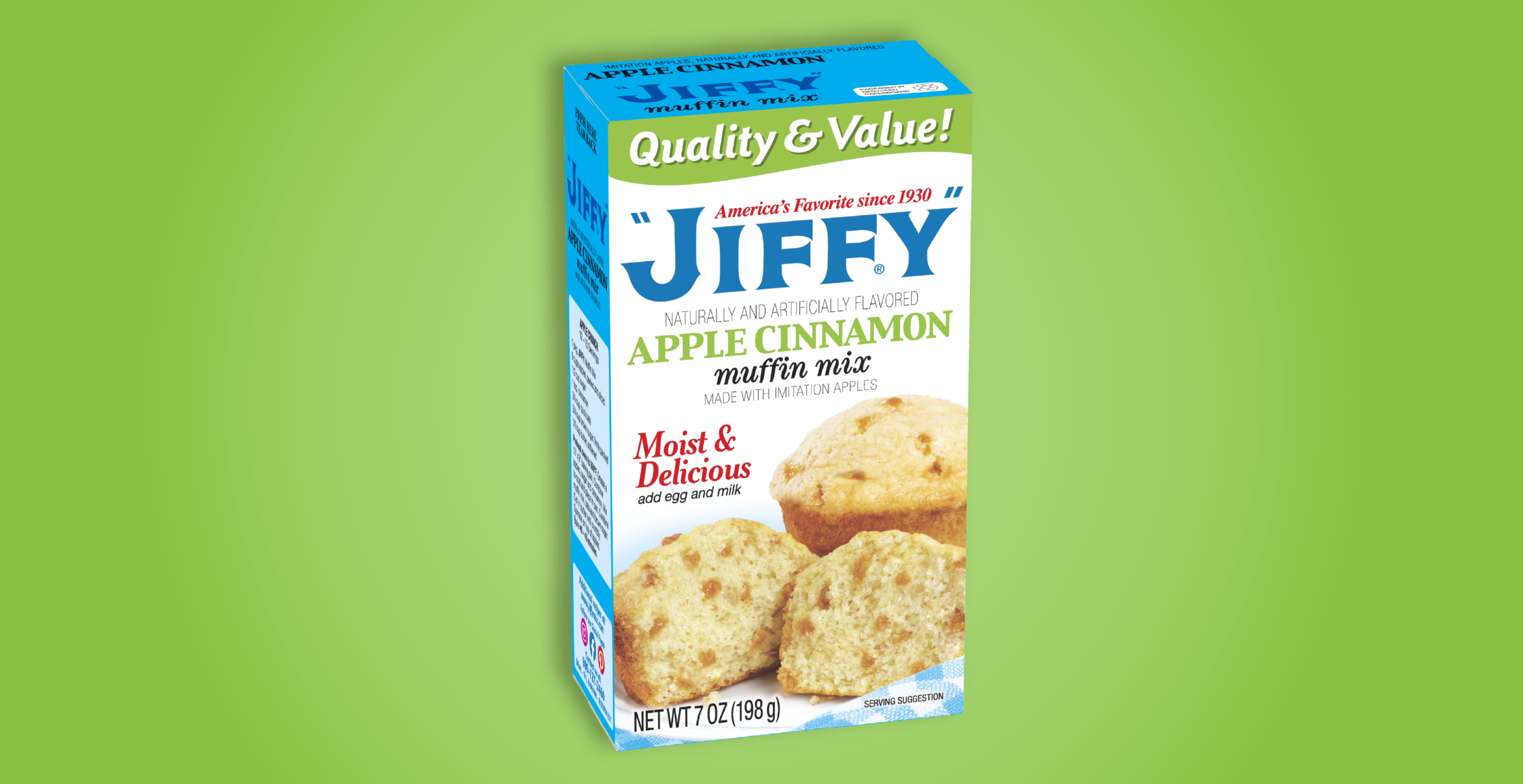 Apple Cinnamon Cookies Recipe | "JIFFY" Mix