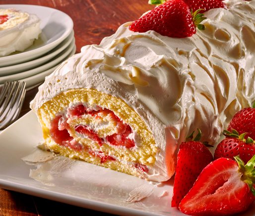 Strawberry Cream Roll