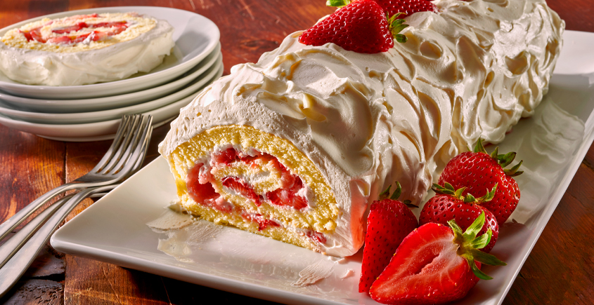 Strawberry Cream Roll