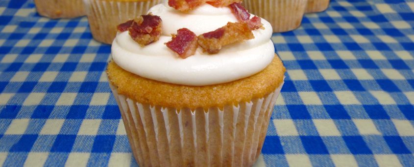 Bacon Maple Cupcakes