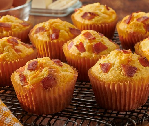 Bacon and Egg Corn Muffins