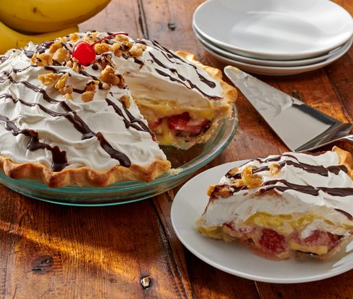 Banana Split Pie