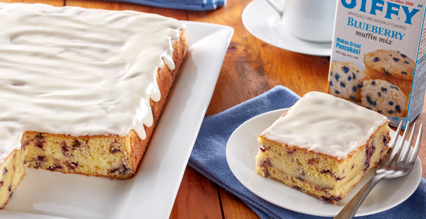 Blueberry Cream Cheese Coffee Cake