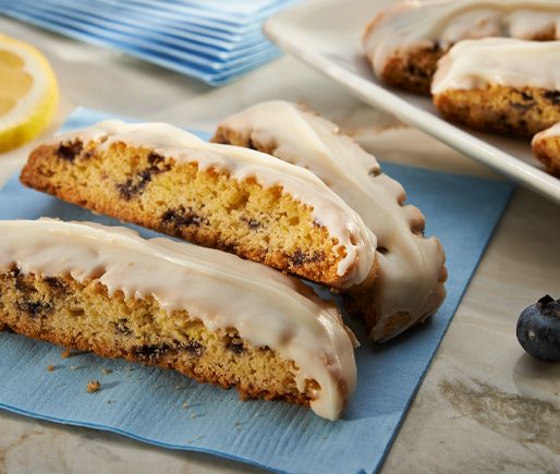 Blueberry Lemon Biscotti