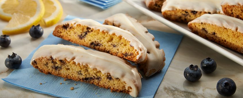 Blueberry Lemon Biscotti