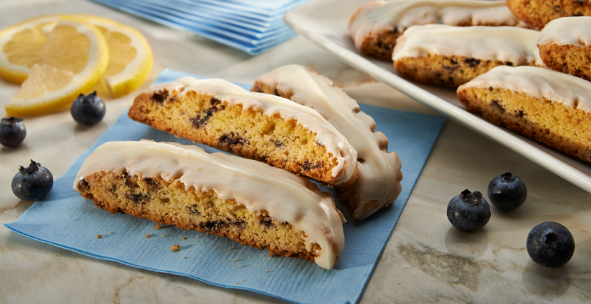 Blueberry Lemon Biscotti