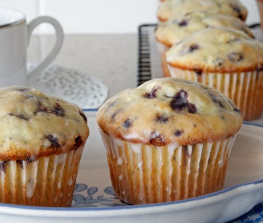 Blueberry Lemon Poppy Seed Muffins