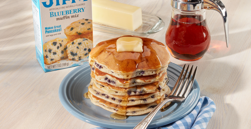 Blueberry Pancakes or Waffles