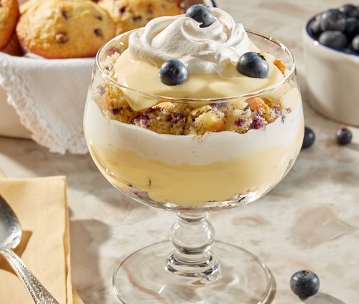 Blueberry Parfait Cups