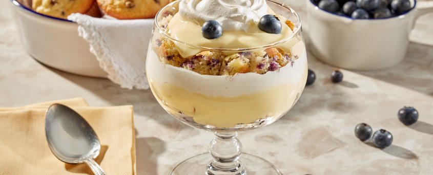 Blueberry Parfait Cups