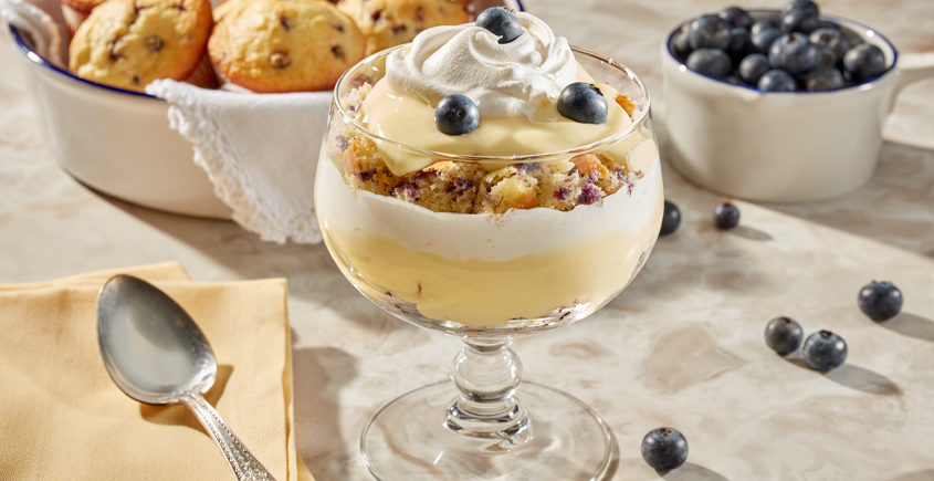 Blueberry Parfait Cups