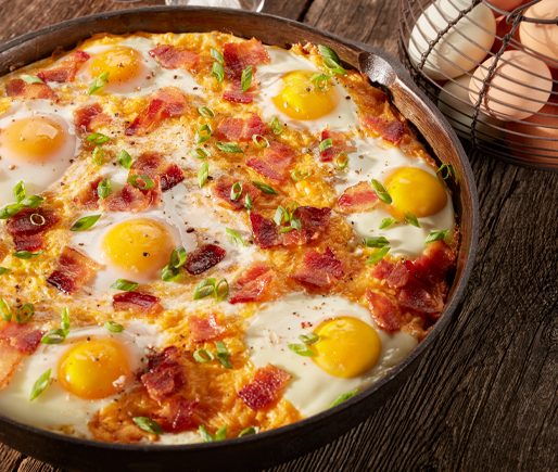 Cornbread Breakfast Pizza