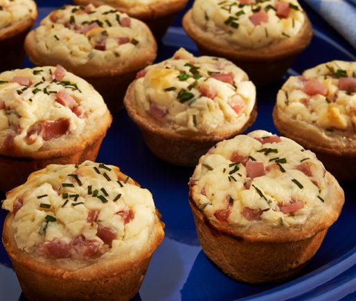 Ham and Cheese Tarts