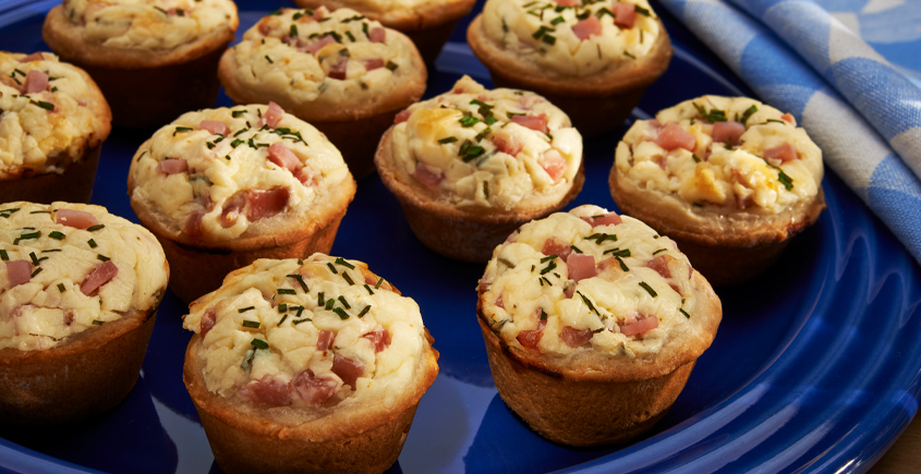 Ham and Cheese Tarts