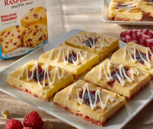 Raspberry Cheesecake Bars