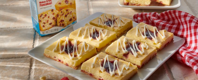 Raspberry Cheesecake Bars