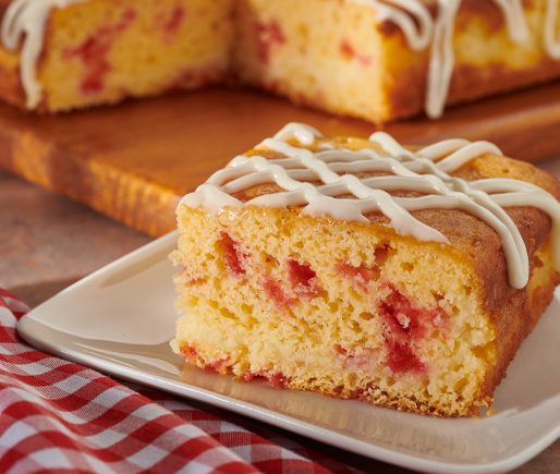 Raspberry Cream Cheese Coffee Cake