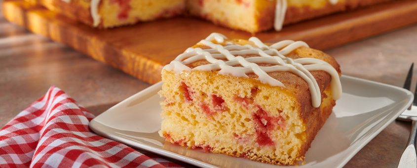 Raspberry Cream Cheese Coffee Cake