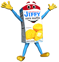 FREE New Jiffy Mix Recipe Book 200px-Corny-Jumping_Hands_In-Air