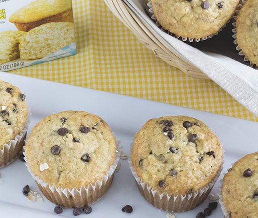 Chocolate Chip Banana Muffins