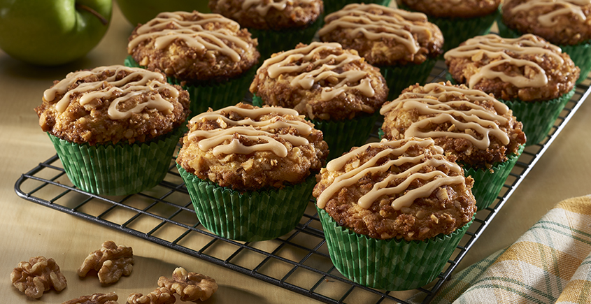 Caramel Apple Muffins