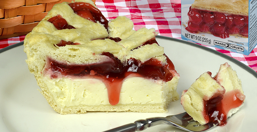 Cherry Cheesecake Pie