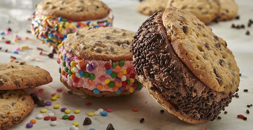 Chocolate Chip Ice Cream Cookies