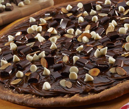 Chocolate Dessert Pizza