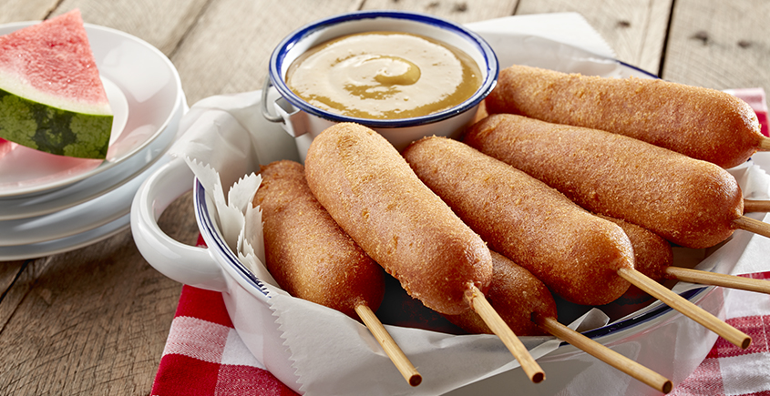 Honey Corn Dogs