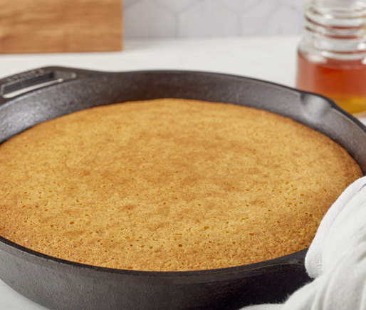 Honey Skillet Cornbread