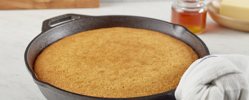 Honey Skillet Cornbread