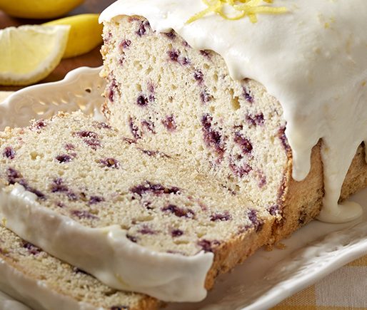 Lemon Blueberry Muffin Bread