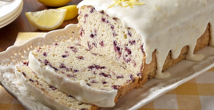 Lemon Blueberry Muffin Bread