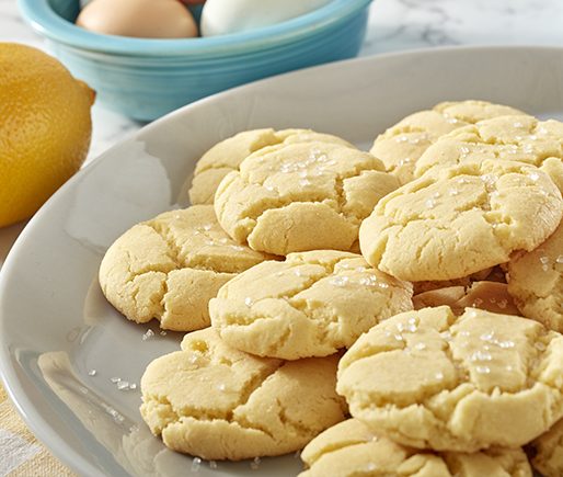 Lemon Crinkle Top Cookie