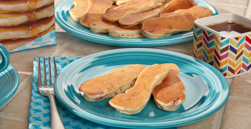 Sausage Pancake Dippers Recipe