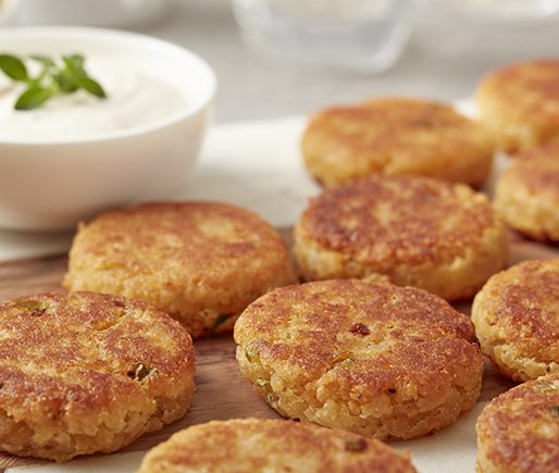 Cheesy Crab Cakes