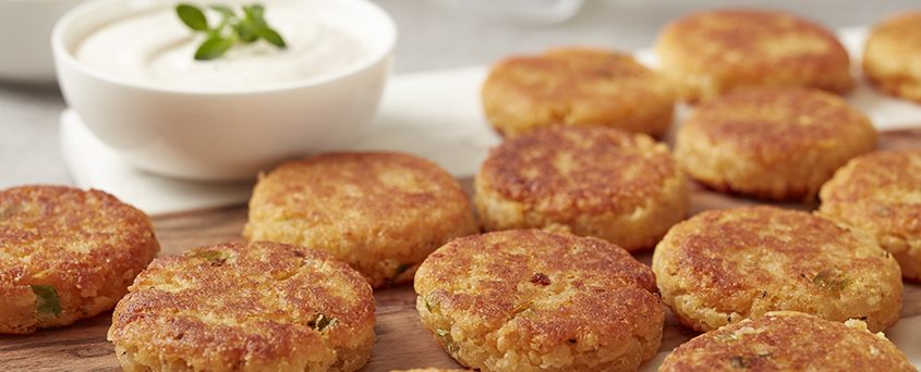 Cheesy Crab Cakes