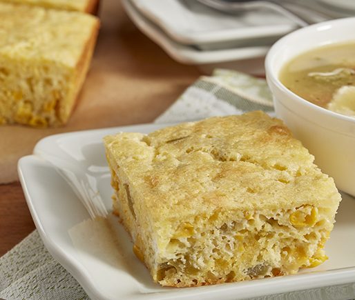 Green Chile & Cheddar Cornbread