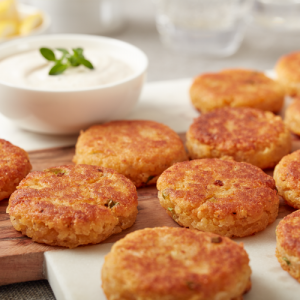 Cheddar Crab Cakes - Featured Crop