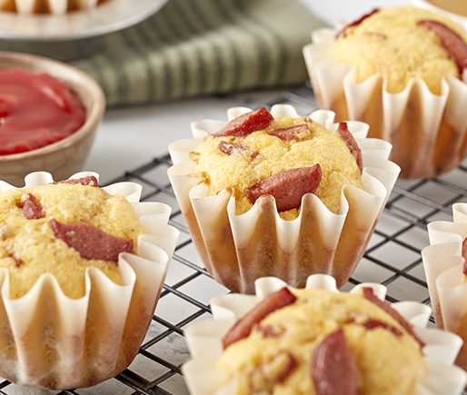 “JIFFY” Corn Dog Muffins