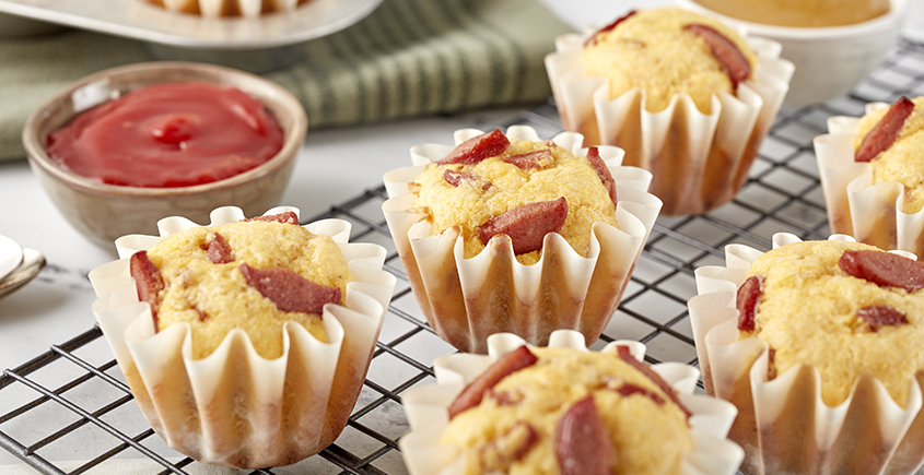 “JIFFY” Corn Dog Muffins