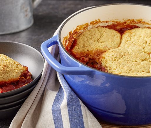 Southwest Stew with Corn Dumplings