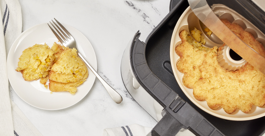 Air Fryer Spoon Bread Casserole